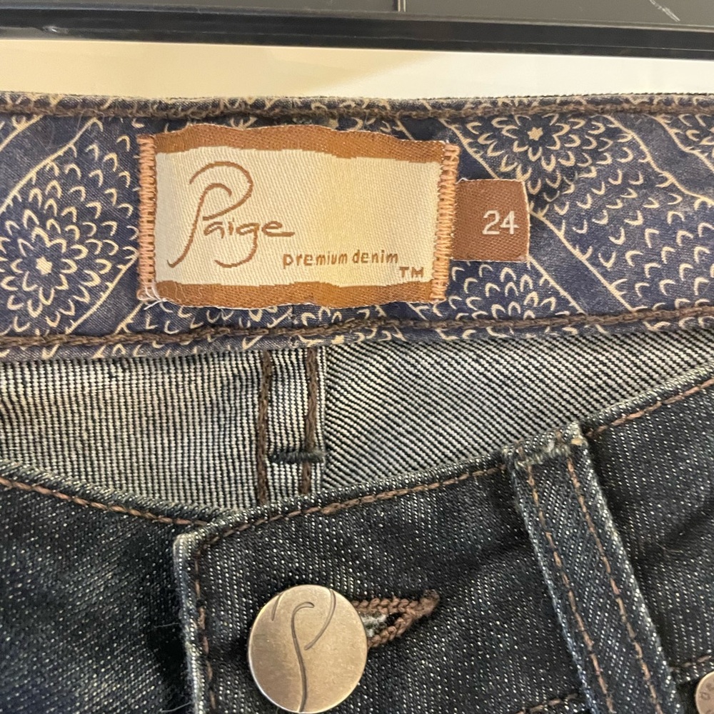 Paige Laurel Canyon low rise boot cut jeans - Picture 3 of 9